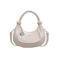 Retro Oil-wax Leather Hand-held Dumpling Bag High-quality Single-shoulder Crossbody Women's Bag juoda