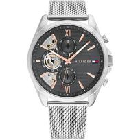 Tommy Hilfiger 1710646 Vyriškas automatinis mechaninis laikrodis juoda