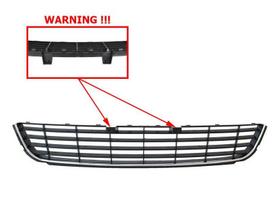 VW Golf VI H/B 08-13 grille in the front bumper, middle