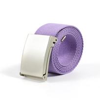 Unisex Universalus Webbing Diržas su Lydinio Sagtimi - Be Skylučių, Saldainių Spalvos, Paprastas & Universalus Dizainas 110cm