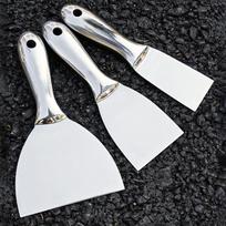 Nerūdijančio plieno grandiklis, junginių peilis, glaistyklė gipso kartono apdailai, tinko grandymui, tapetų valymui, glaistyklis Knife edge 2in