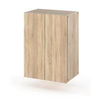 Sonoma ąžuolo sieninis vonios spintelė 40 CM Vonios stulpelis