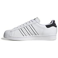 Adidas Superstar Balti Juodi Kontūruoti Unisex Sportbačiai Avalynė - Baltas Pagrindas-Juodas IF8090 44