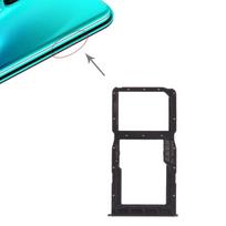 SIM kortelės dėklas + SIM kortelės dėklas / Micro SD kortelė, skirta Huawei P30 Lite tamsiai pilka spalva