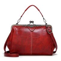 Fashionable Retro Versatile Handbag Clip Bag Single-shoulder Crossbody Bag bordinė