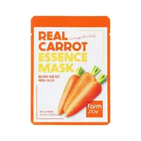 Farmstay Real Carrot Essence Mask lakštinė veido kaukė su morkomis 23ml