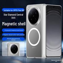 OPPO Find N6 Skaidrus magnetinis vyrių dėklas