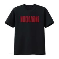 Soundgarden Nudedragons Sietlas Juodi marškinėliai Geriausi Kalėdoms Gimtadieniams Stilingas spaudinys vintažiniai Išskalbti Laisvalaikio grafiniai S