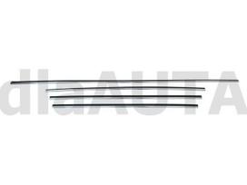 Peugeot 307 II 05-07 CHROMUOTOS juostelės 4 vnt.. priekinei groteliai