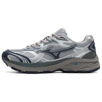 Mizuno LG 10S Comfortable Versatile Non-Slip Wear-Resistant Breathable Low-Top Running Shoes Unisex sneaker Blue Black D1GH2424-05 44 gray