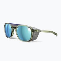 Akiniai nuo saulės Julbo Slack Cover Spectron HD Polarized shiny translucent army green/gray