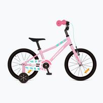 Vaikiškas dviratis KROSS Mini 4.0 pink/white/gloss