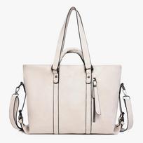 Women's Fashionable PU Soft Leather Large-capacity Tote Bag Single-shoulder Hand-held Crossbody Bag juoda