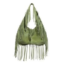 A Niche Tote Bag for Women A Fashionable Large-capacity Single-shoulder Armpit Bag and A High-end Fringed Bag ruda