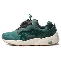 Puma Disc Blaze Odiniai Kedai Smūgius Sugeriantys Patvarūs Žemi Laisvalaikio Batai Unisex Kedai Žali 357677-04 40
