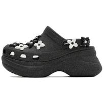 SMFK x Crocs Mažas banginis Patogūs ir universalūs skylėti batai Moteriški Juodi 39-40