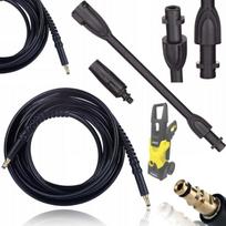 Kärcher K2 K3 K4 K5 K6 K7 Aukšto slėgio žarna 10m Click-Click + Vario reguliuojamas purkštukas slėginiam plovikliui