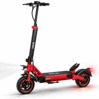 Elektrinis paspirtukas D5 ABE NFC 500W/1600W 48V 20.8Ah Autonomija 80-100km Padangos 10'' Dvigubi diskiniai stabdžiai Sulankstomas APP RCB Raudonas