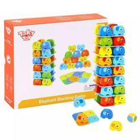 Tooky Toy: Dramblių bokšto vikrumo žaidimas