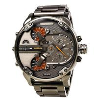 Dyzelinis DIESEL Daddy Chrono Kvarcinis Laikrodis DZ7315 Gunmetal Mr. Vyriški