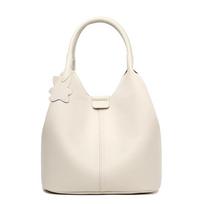 High-end Handbag, Crossbody Single-shoulder Bag, Women's Fashionable Soft Leather Bag, Elegant Ladies' Bag chaki