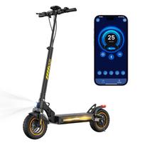 iScooter W9Air 800W Elektrinis paspirtukas 40KM/H 48V/10Ah Baterija Dvigubas diskinis stabdys 10  Visureigio padanga Visureiginis elektrinis paspirtukas 800W——W9 Air juoda