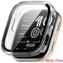 PC Case+Glass For Amazfit Bip 6 Anti-scratch Film Bumper Tempered Glass Screen Protector Cover for Amazfit Bip6 Accessories For Amazfit Bip 6