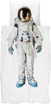 Snurk Patalynė Astronaut Grey Space 140 x 200 cm su pagalvės užvalkalu 60 x 70 cm