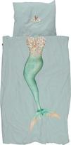 Snurk Patalynė Mermaid Aqua 140 x 200 cm su pagalvės užvalkalu 60 x 70 cm