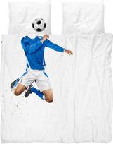Snurk Patalynė Soccer Champ Blue 200 x 200 cm su 2 pagalvių užvalkalais 60 x 70 cm
