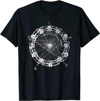 Coltrane akordų pakeitimai Mandala Džiazo muzikantas Unisex marškinėliai S