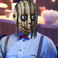 Baisus velnio veido kaukė su ilgais plaukais Baisūs Helovino pilno veido kaukės Siaubo kostiumas Helovino Cosplay vakarėlio dekoravimo rekvizitas CN
