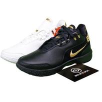 Nike Lebron NXXT Gen AMPD EP Krepšinio 'Juoda/Metalinė aukso' FJ1567-103 Vyriški EU 40.5 juoda/balta