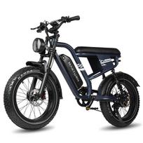 Maxturn MX10 Visureiginis E-kalnų dviratis 48V13.5Ah Baterija 500W Variklis 180KG Apkrova 100km Nuotolis 20 Colių Storos Padangos Visureiginis Elektrinis Dviratis juoda