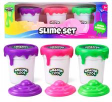 Šlykštukų rinkinys „Slime Set NEON”, 3 vnt.