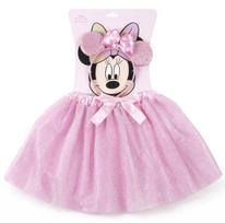 Minnie Mouse aprangos rinkinys: sijonas ir lankelis su ausytėmis