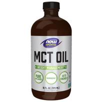Now Foods Bekvapis skystas MCT aliejus – 473 ml