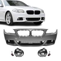 M-Pack Priekinis Bamperis skirtas BMW F10 / F11 PRE-LCI (10-13), su skaidriais priešrūkiniais