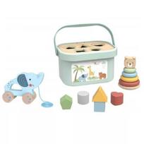Tooky Toy: Laukinės gamtos gyvūnai - 3 viename ugdymo rinkinys