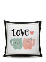 CUSHION LOVE Dekoratyvinės pagalvėlės užvalkalas, 43x43 cm