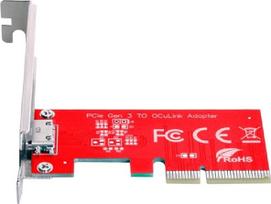 "cablecc" PCI-E 3.0 Express 4.0 x4 su "Oculink" išoriniu SFF-8612 SFF-8611 prieglobos adapteriu PCIe SSD su laikikliu