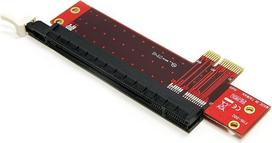 "StarTech.com" PCI Express x1 į x16 plėstuvo adapteris - PCIe Riser išplėtimo kortelė