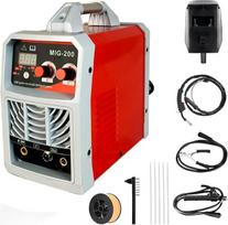 3 in 1 MIG daugiafunkcinis suvirinimo aparatas 200A šerdies linijos suvirintojas su spalvotu LCD ekranu, IGBT MIG/MMA/Lift TIG strypų inverteris MIG suvirinimo aparatas