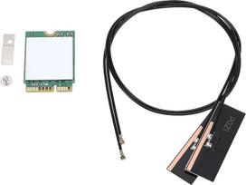 AX201NGW belaidė kortelė M.2 WiFi nešiojamojo kompiuterio modulis su "Bluetooth 5.0", 3000Mbps 2,4 GHz ir 5 GHz dviejų dažnių WiFi 6 lustų adapteris, MU-Mimo, itin vėluojantis (įmontuota antena)