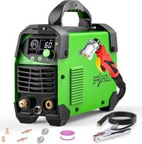 CUT60 PRO Upgrade 60A LGBT plazminis pjaustytuvas, 240 V, maksimalus 16 mm kraštinis pjūvis, 10 mm švarus pjūvis, su skaitmeniniu LED indikatoriumi, lengvu paleidimu ir apsauga nuo perkrovos
