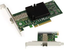 KALEA-INFORMATIQUE PCIe valdiklio kortelė 10G SFP+ LAN tinklui su "Intel" mikroschemų rinkiniu JL82599EN - 10GbE Ethernet tinklo adapteris
