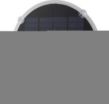 Labai veiksminga mini apvali saulės elementų 20 W 12 V saulės baterija, skirta automobiliams uždegti, žaliosios energijos taupymas, tinkama bet kokioms oro sąlygoms
