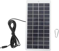 Nešiojamas didelio efektyvumo 5 W saulės energijos saulės įkroviklio elementas, polikristalinis silicio elementas, skirtas šviesoforui su nuolatinės srovės sąsaja, atsparus oro sąlygoms