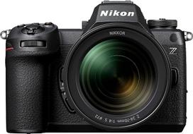 Nikon Z6III rinkinys Z 24-70 mm 1:4S (iš dalies sudėtas CMOS jutiklis, 6k RAW vaizdo įrašas, iki 120 fps, elektrinis vaizdo ieškiklis (5,7 MP), pasukamas ir pakreipiamas monitorius, iki -10 laipsnių)