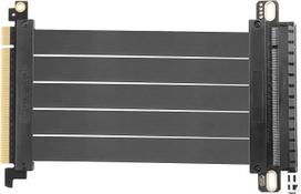 PCIe 3.0 x16 papildoma plokštė (180 Grad) - 16Gb/s - 20 cm - Vertikalus GPU diegimas - Suderinama su PCIe 2.0/1.0, GPU, WiFi, garso kortelėmis